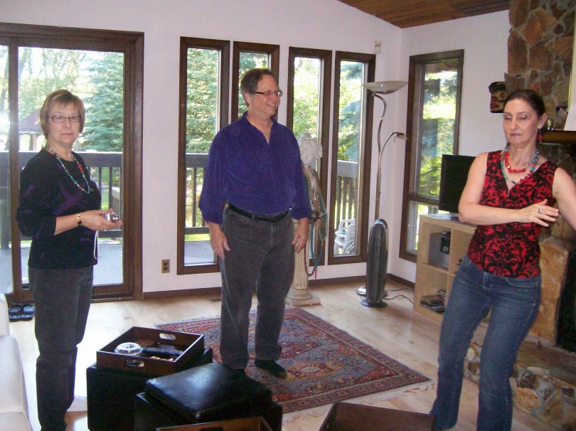 Carol and Dr Stuart Heller with Dr Beth Hedva